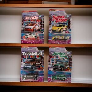 2019‎ 4 Matchbox Tootsie Roll Pop Tootsie Roll Sugar Daddy Junior Mints Toy Cars